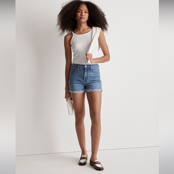 Madewell Pants - Madewell High Rise Denim Shorts
